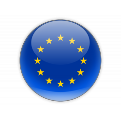 Adhésif drapeau - Europe -...