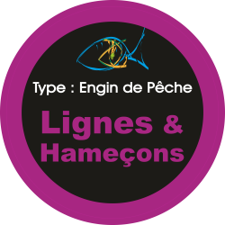 Adhésif engins de pêche -...