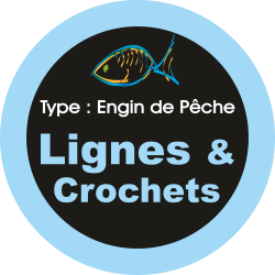 Adhésif engins de pêche -...