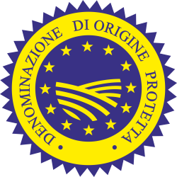 Adhésif label D.O.P bleu...