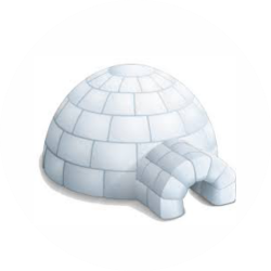 Adhésif Surgélation Igloo...