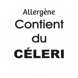 Adhésif allergène - Céleri...