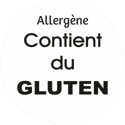 Adhésif allergène - Gluten...