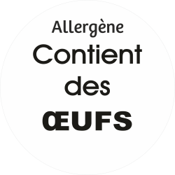 Adhésif allergène - Œufs -...