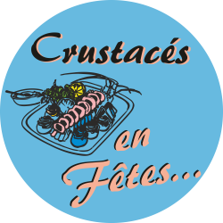 Adhésif Crustacés en Fêtes...