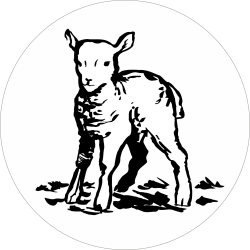 Adhésif tête animal -...