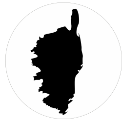 Adhésif Origine CORSE (logo...