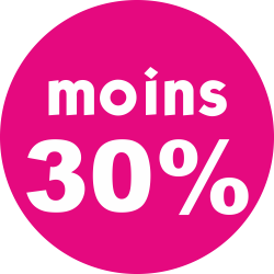 Adhésif REMISE -30% blanc...