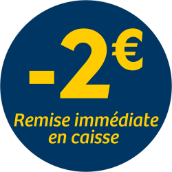Adhésif REMISE -2€ remise...