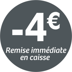 Adhésif REMISE -4€ remise...