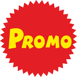 Adhésif Promo Jaune rond...