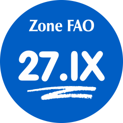 Adhésif Zone de pêche FAO -...